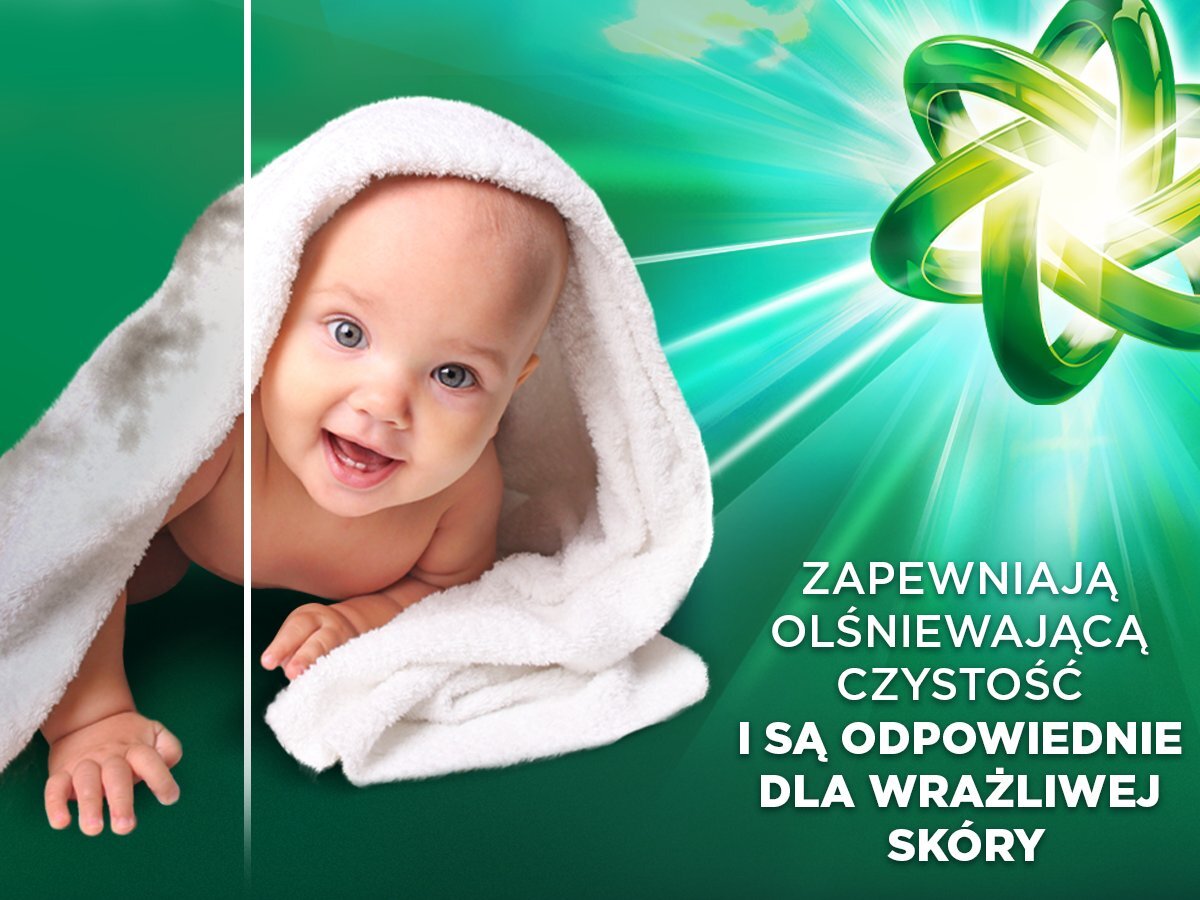Kapsułki do prania ARIEL All in 1 Pods Sensitive Skin - 31 szt. bez barwników drażniących substancji