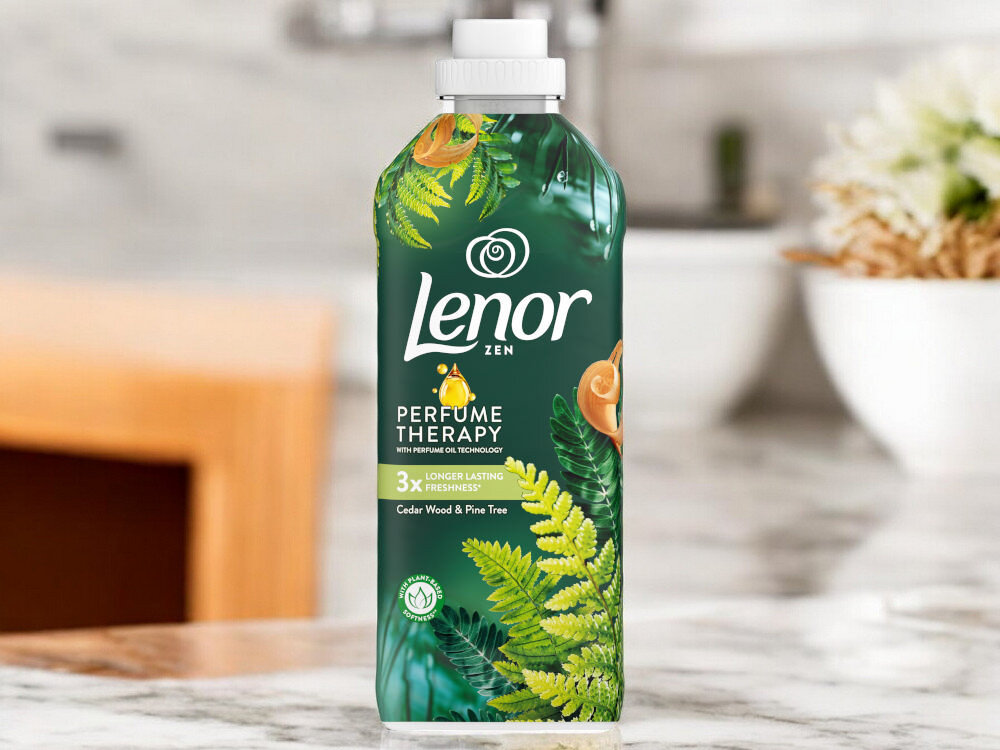 Płyn do płukania LENOR poczuj moc terapii zapachowej