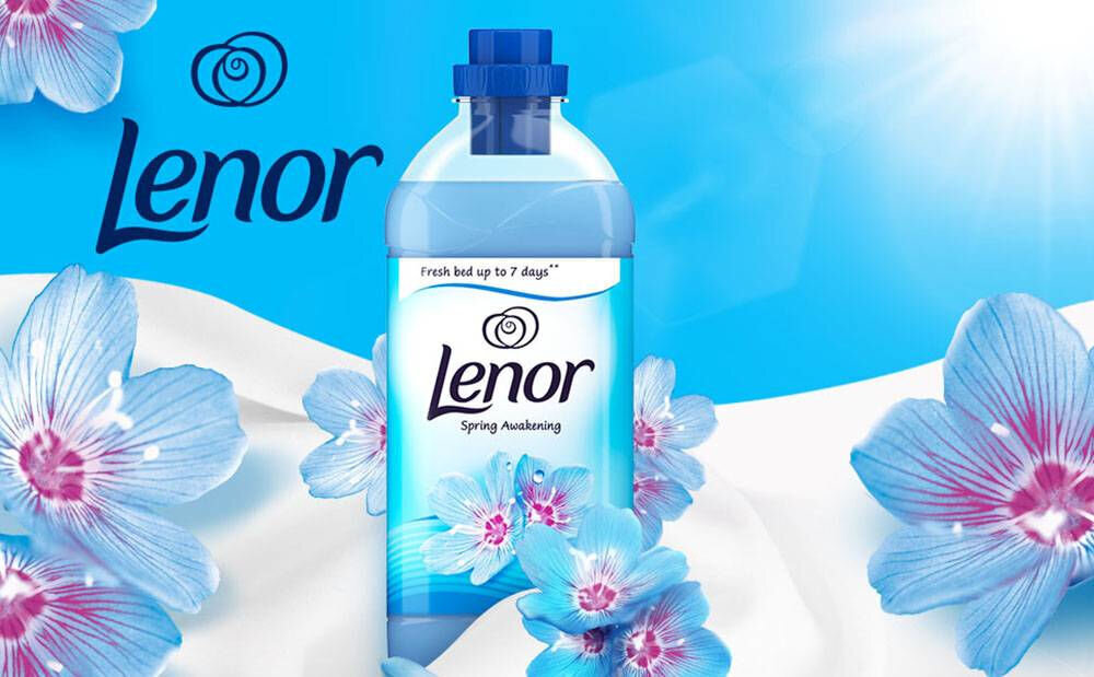 Płyn do płukania LENOR Spring Awakening 1980 ml wygląd opakowanie