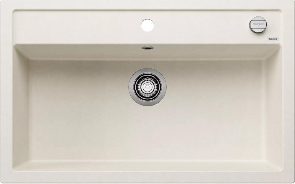 BLANCO Dalago 8 527065 zlewozmywak komora blat kuchnia silgranit odporność zarysowania niska wysoka temperatura higieniczna powierzchnia bakterie wygodne czyszczenie automatyczny korek otwór odpływ woda