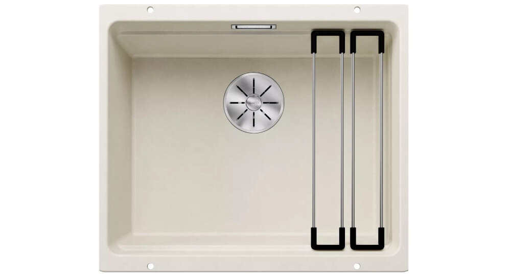 BLANCO zlewozmywak wbudowany montaż blat kuchenny otwór silgranit granit łatwe czyszczenie kamień