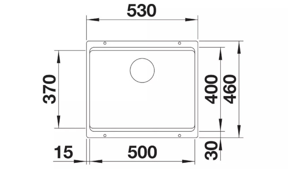 BLANCO zlewozmywak wymiary głębokość