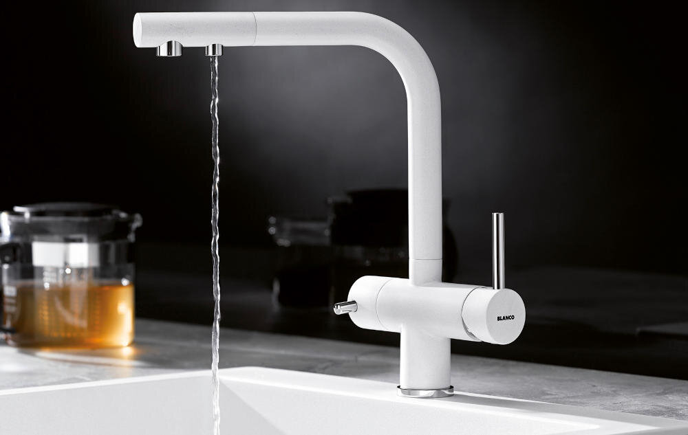 BLANCO Fontas II 526943 wylewka bateria obrotowa płynne ruchy swoboda działania elastyczność użytkowanie