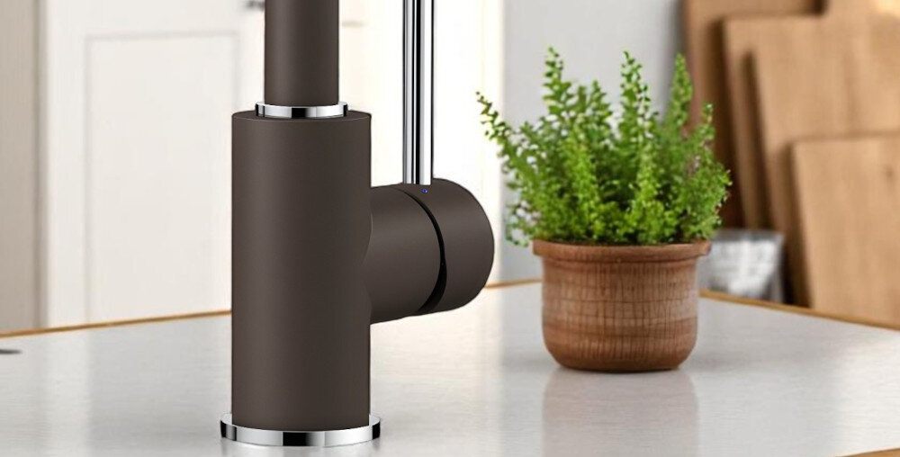 BATERIA KUCHENNA BLANCO Mida 526966 trwały estetyczny Silgranit odporny na temperatury łatwe czyszczenie