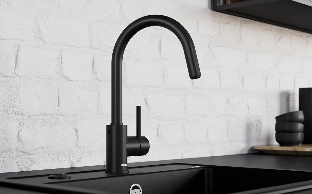 BLANCO Mida-S 526967 wygląd bateria funkcjonalność zawór zwrotny cofanie woda przełącznik strumień