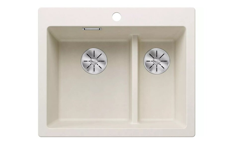 BLANCO Pleon 6 Split 527139 zlewozmywak komora blat kuchnia silgranit odporność zarysowania uderzenia wysokie temperatury