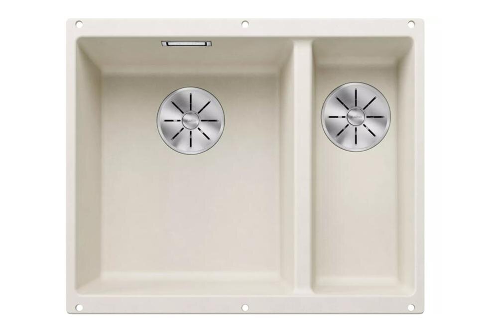 BLANCO Subline 340/160-U 527162 zlewozmywak komora blat kuchnia silgranit odporność zarysowania uderzenia przebarwienia przestrzeń robocza rozmrażanie osuszanie