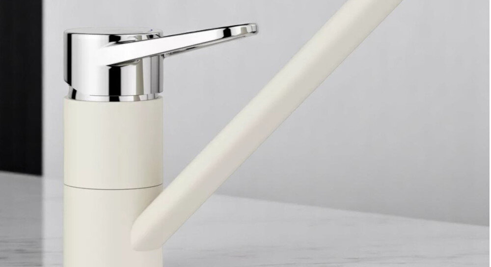 BATERIA KUCHENNA BLANCO Wega II 526980 Delikatny biały wyciągana wylewka kolor czarny