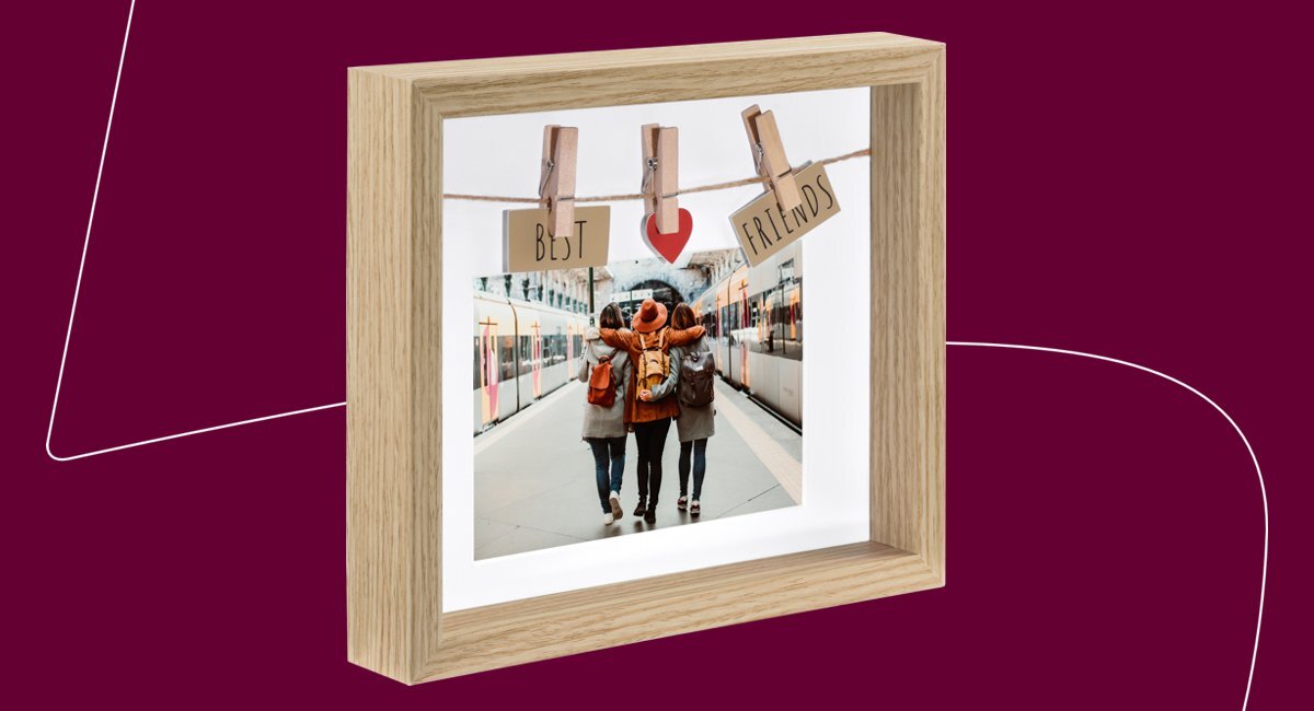 Możliwość personalizacji delikatny sznurek z klamerkami galeria Hama Best Friends