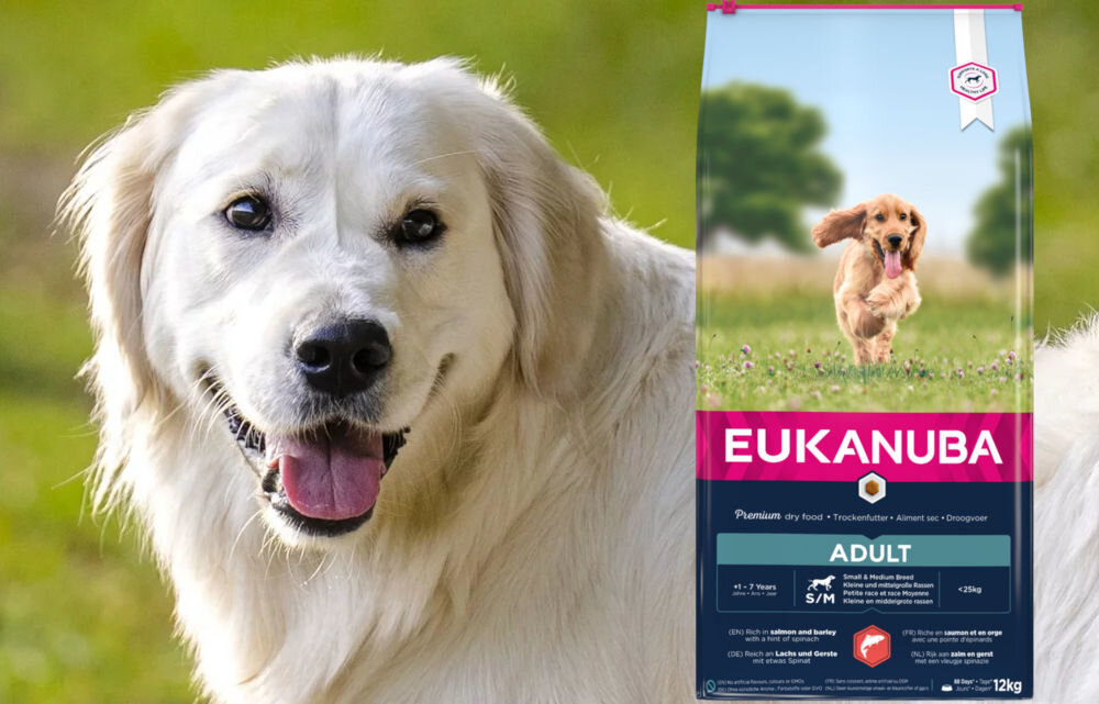 Karma dla psa EUKANUBA Adult Large Breeds Ryby Oceaniczne 3 kg dawkowanie analiza sklad