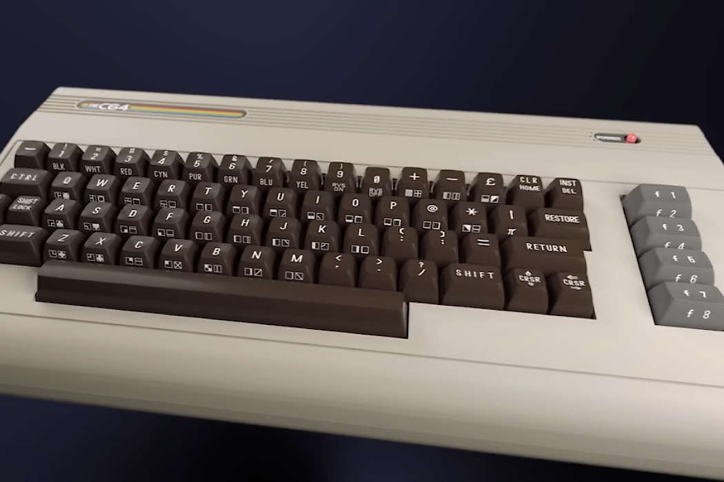 Konsola COMMODORE C64 Mini gry zabawa nostalgia przesłość gaming retro