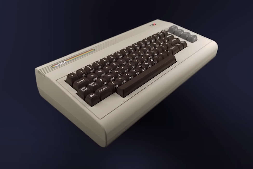 Konsola COMMODORE C64 Mini gry zabawa nostalgia przesłość gaming retro