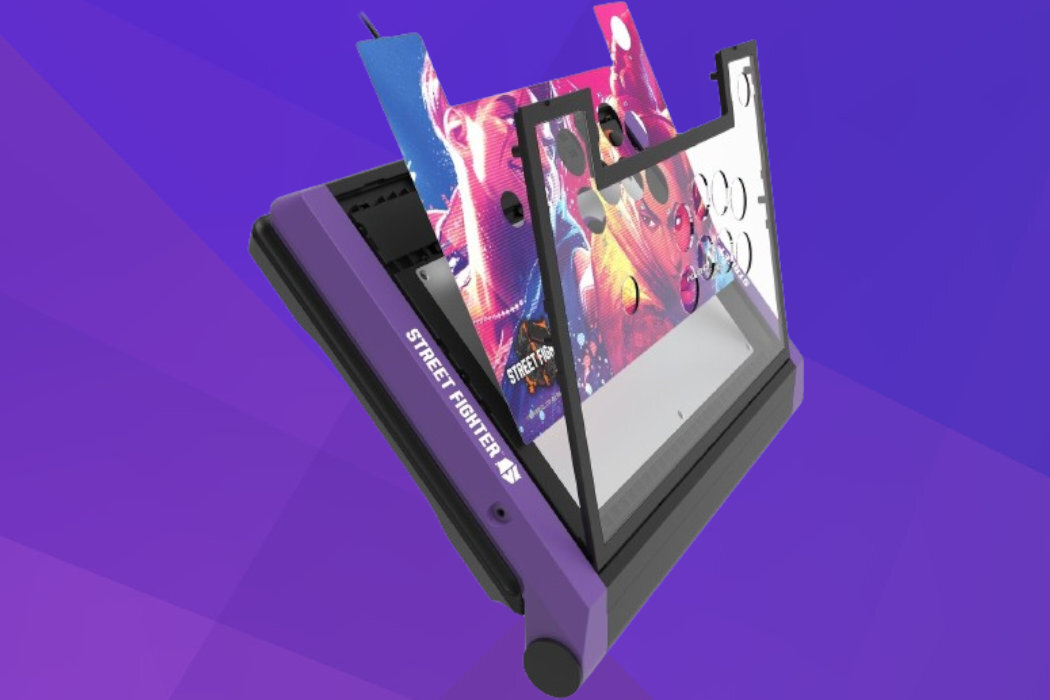 kontroler HORI Fighting Stick Alpha Street Fighter zabawa rozgrywka wymiana customizacja obrazy jakość wykonanie wyposażenie