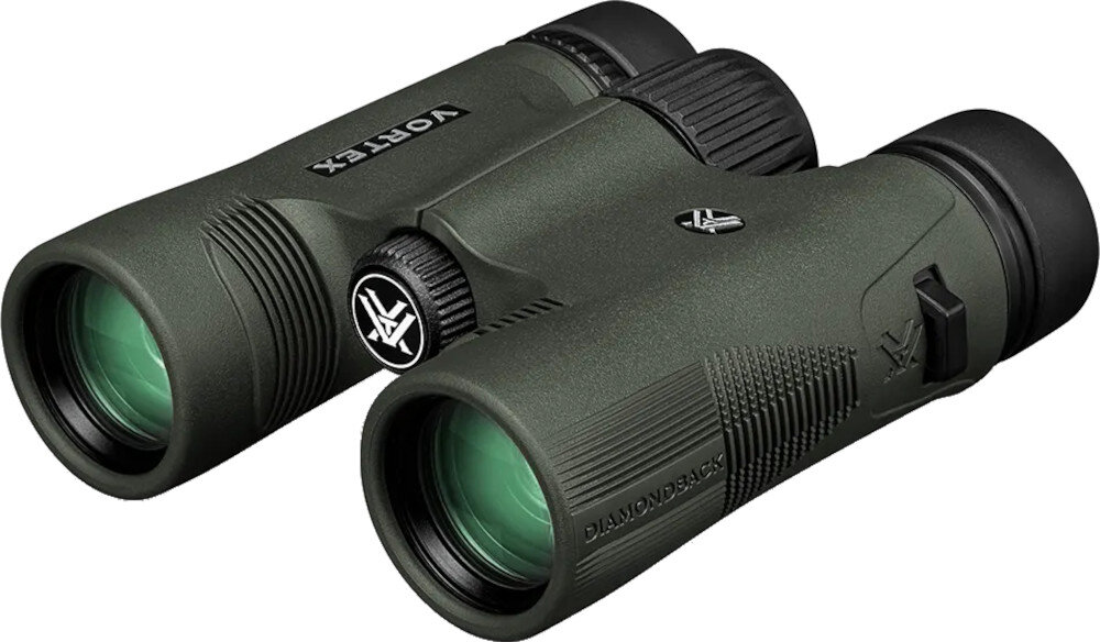 Lornetka VORTEX Diamondback HD 8x28 obiektywy soczewki przybliżenie pole widzenia jasność pryzmat