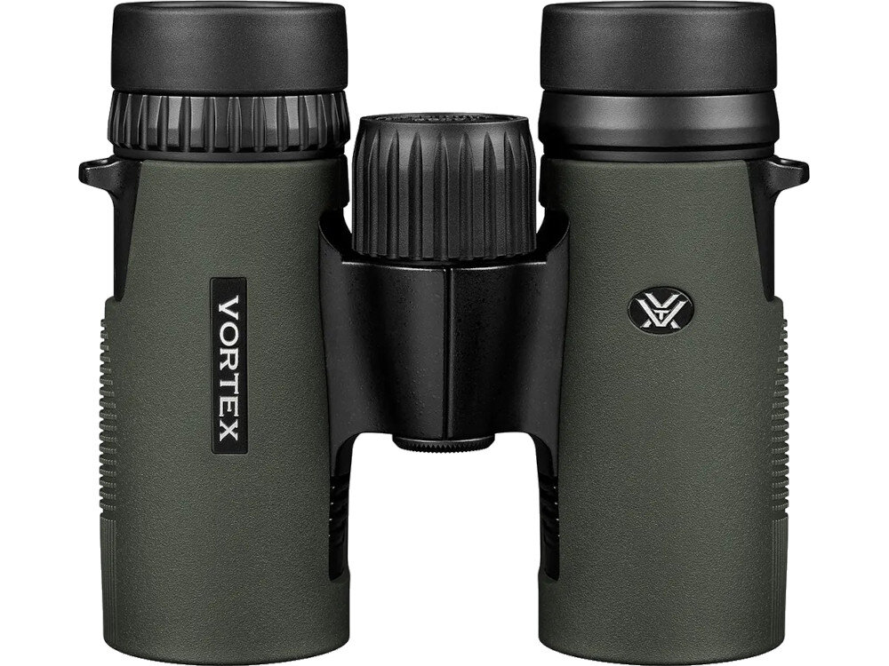 Lornetka VORTEX Diamondback HD 8x32 regulacja ergonomia rozstaw dioptria ostrość