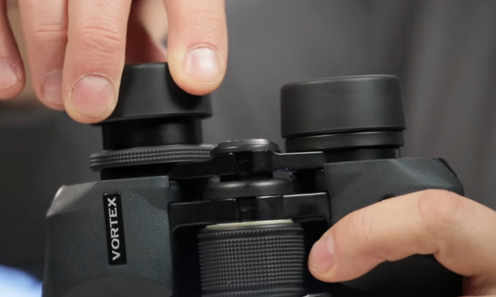 Lornetka VORTEX Raptor 10x32 regulacja muszle ostrość mechanizm