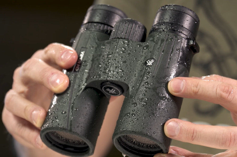 Lornetka VORTEX Viper HD 12x50 konstrukcja odporność wodoodporność kształt obudowa wypełnienie