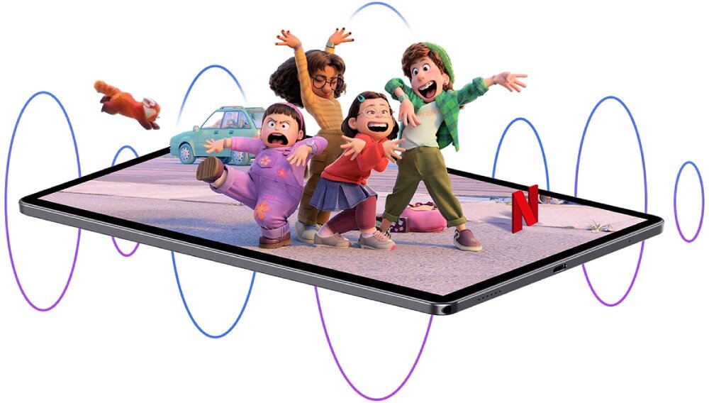 Tablet CHUWI Hi10 Pro 10.1 4/128GB LTE Wi-Fi Szary dźwiek głośniki audio