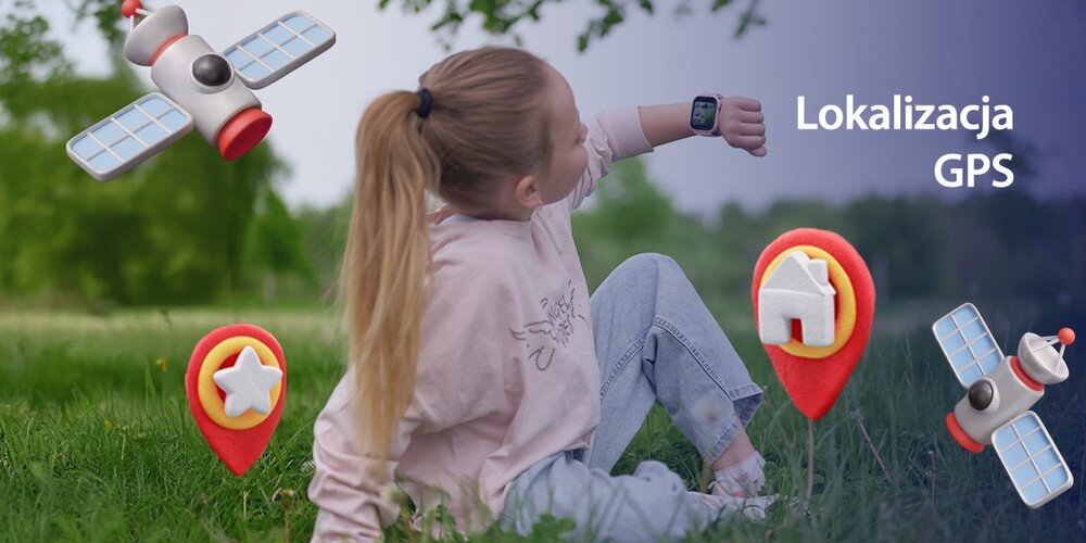 Smartwatch GARETT Kids N ce Pro 4G ekran bateria czujniki zdrowie sport pasek ładowanie pojemność rozdzielczość łączność sterowanie krew puls rozmowy smartfon aplikacja