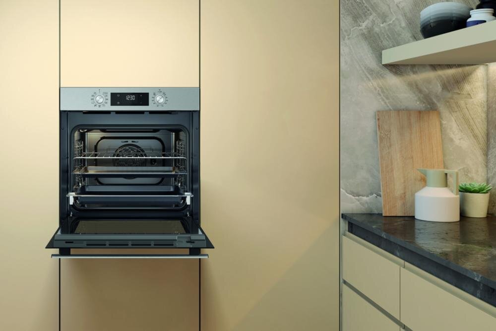 WHIRLPOOL OMR58HU1X potrawy piekarnik oświetlenie wnętrze czyszczenie