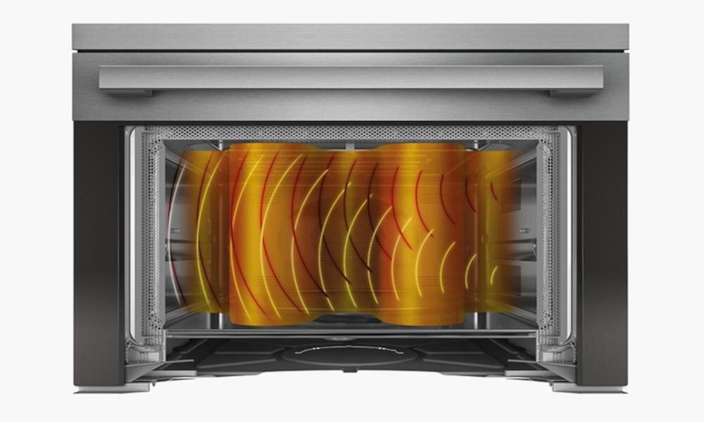 Мікрохвильова піч WHIRLPOOL MBNA920B нагрівається швидко і ефективно 3D-технологія нагріває рівномірно