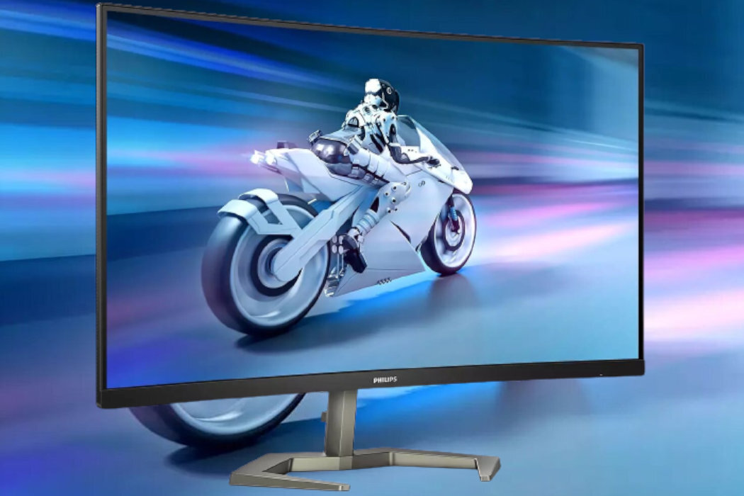Monitor PHILIPS Evnia 5000 32M1C5200W zabawa gaming jakość gry płynność szybkość dokładność kontrast ergonomi