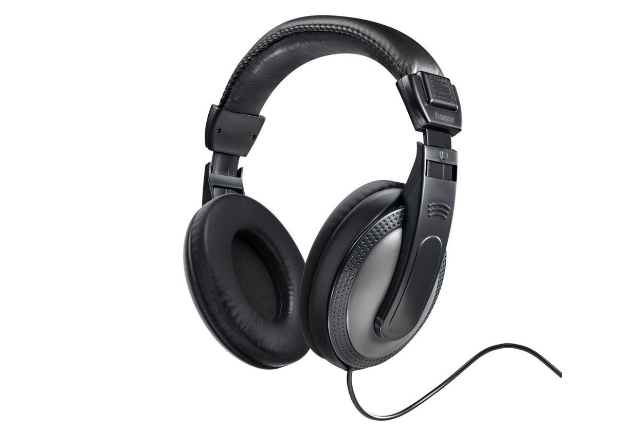 zdjęcie słuchawek Hama Shell z długim przewodem