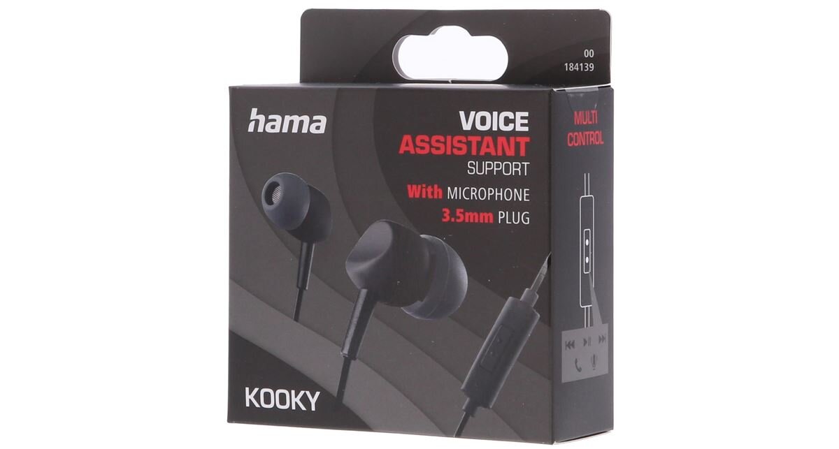 zdjęcie słuchawek Hama Kooky z mikrofonem