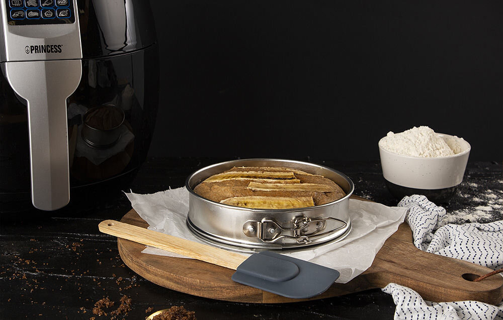 Frytkownica beztłuszczowa Princess XL siedem programów funkcja smazenia funkcja pieczenia regulowany termostat temperatura