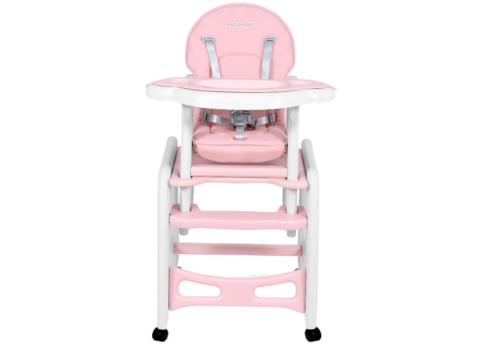 Krzeselko do karmienia RICOKIDS Sinco 7090 Szary wygoda komfort miekkie szerokie siedzisko