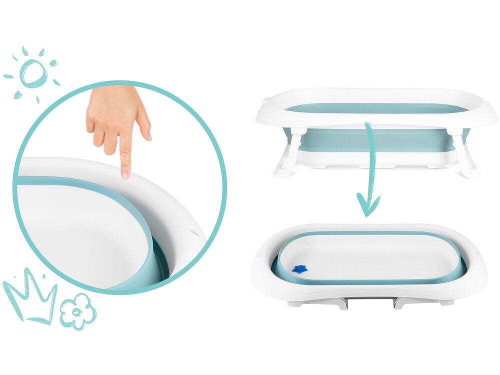 Wanienka RICOKIDS RK-281 proste uzytkowaniu wykonanie bezpieczna uzytkowanie