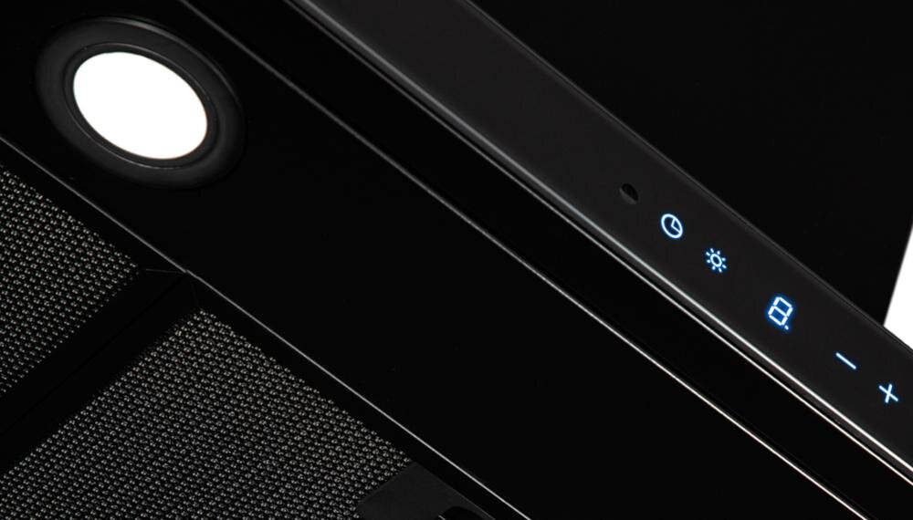 TOFLESZ Etna 90 okap nowoczesne urządzenie pochłanianie opary rura dekoracyjna stal malowana dbałość detale