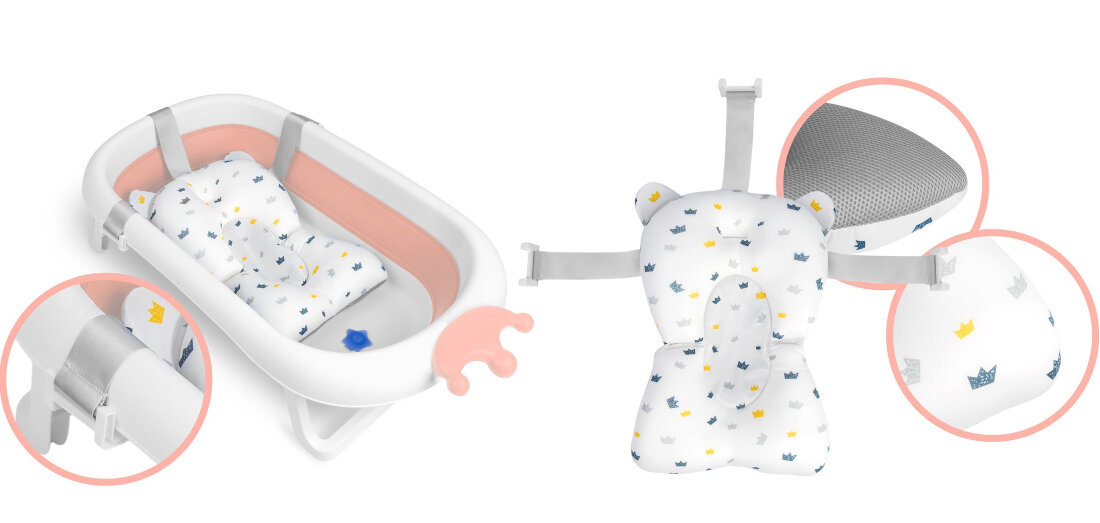 Wanienka RICOKIDS RK-280 zestaw poduszeczka