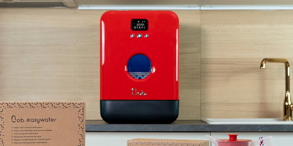 ZMYWARKA DAAN TECH BOB kompaktowa niewielka konstrukcja kamper kamping domki letniskowe mała czarna ekran przyciski