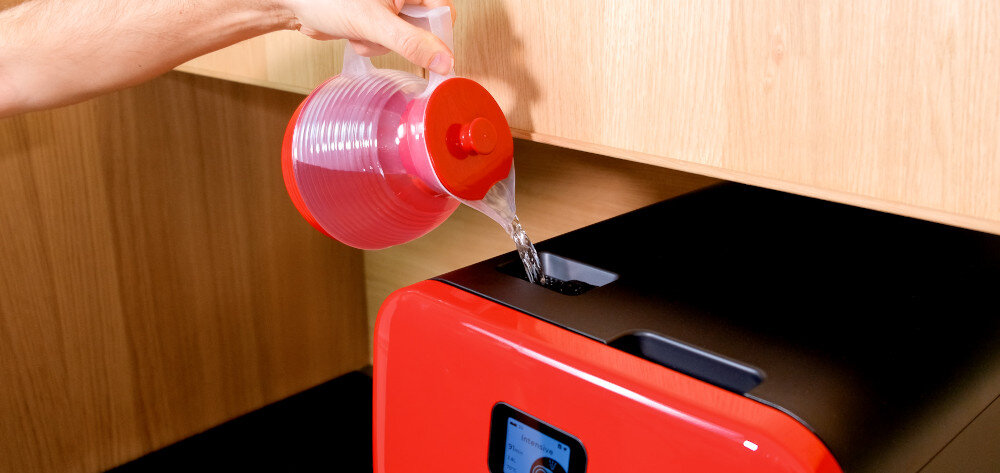 ZMYWARKA DAAN TECH BOB dwa sposoby zintegrowany zbiornik wężyk podłączenie do kranu