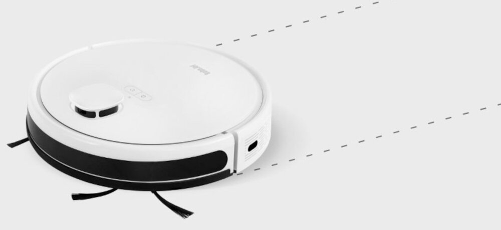 Robot sprzatajacy ROBOJET X-One 2 4-stopniowe czyszczenie 2 szczotki boczne Filtr HEPA