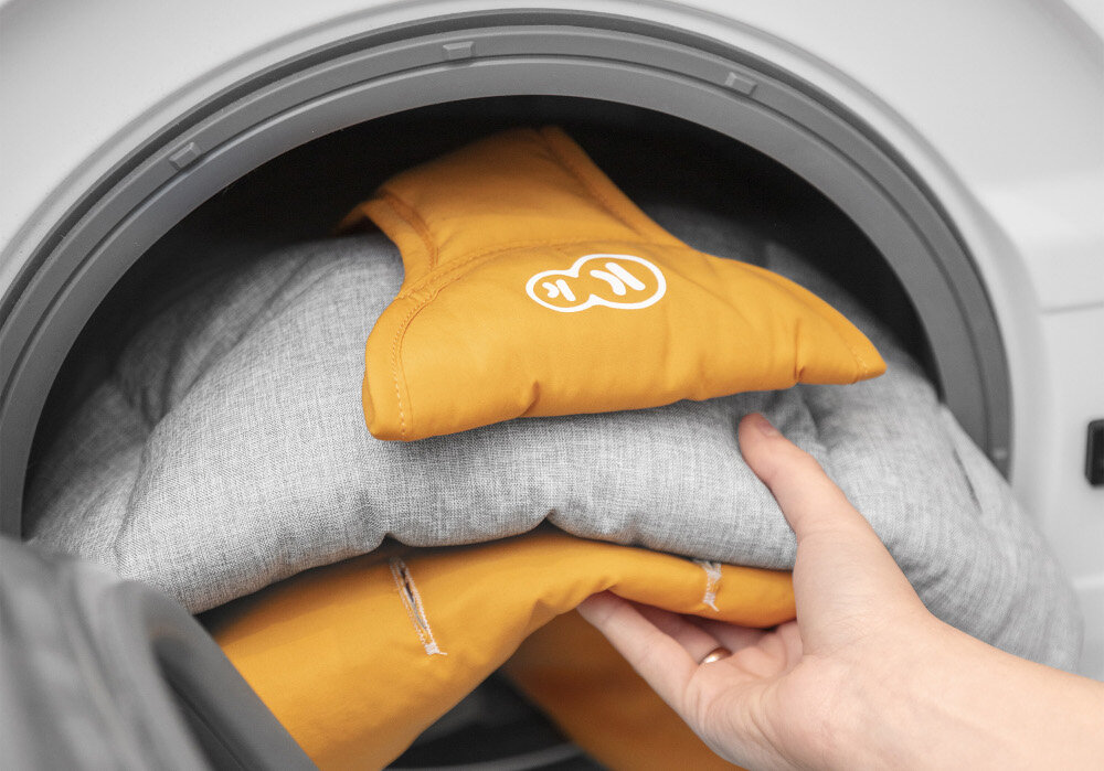 Leżaczek KINDERKRAFT Felio 2 Żółty proste czyszczenie miekkie poszycie sciagnac prac w pralce