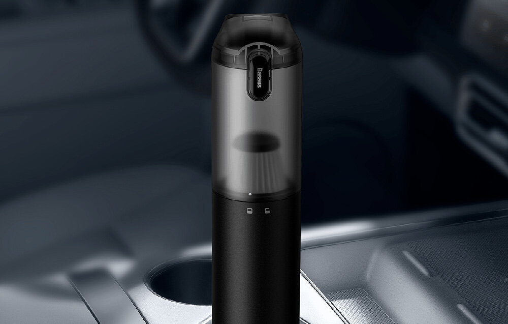 Odkurzacz ręczny BASEUS A3lite Czarny akumlatory pojemnosc 2000 mAh czas pracy do 30 minut kabel ladowania USB-A/USB-C