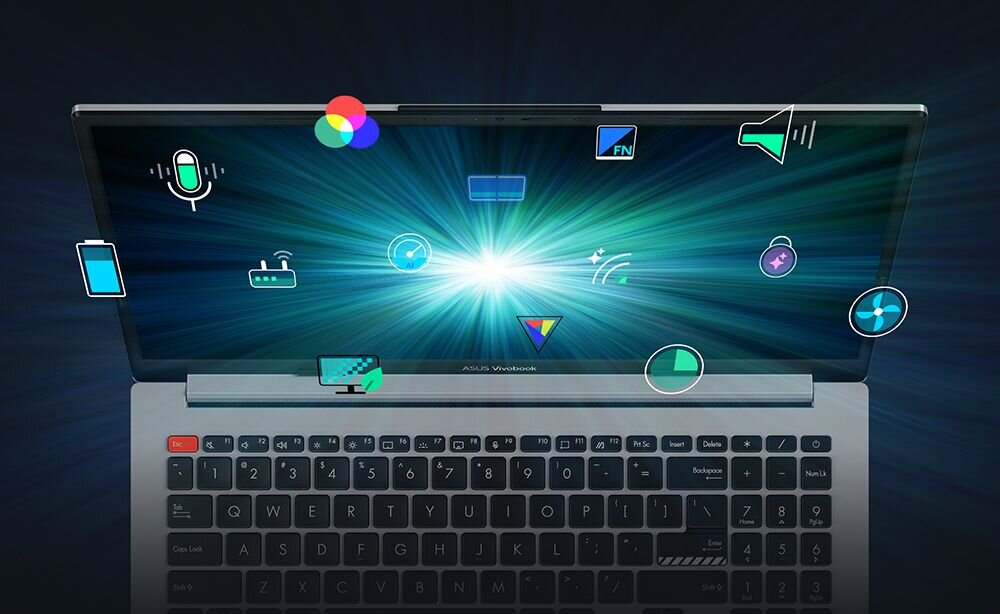Laptop ASUS VivoBook S K5504 - MyASUS