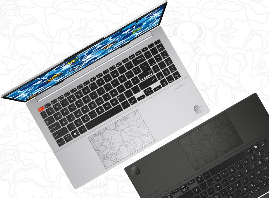 Laptop ASUS VivoBook S BAPE - lekka konstrukcja 