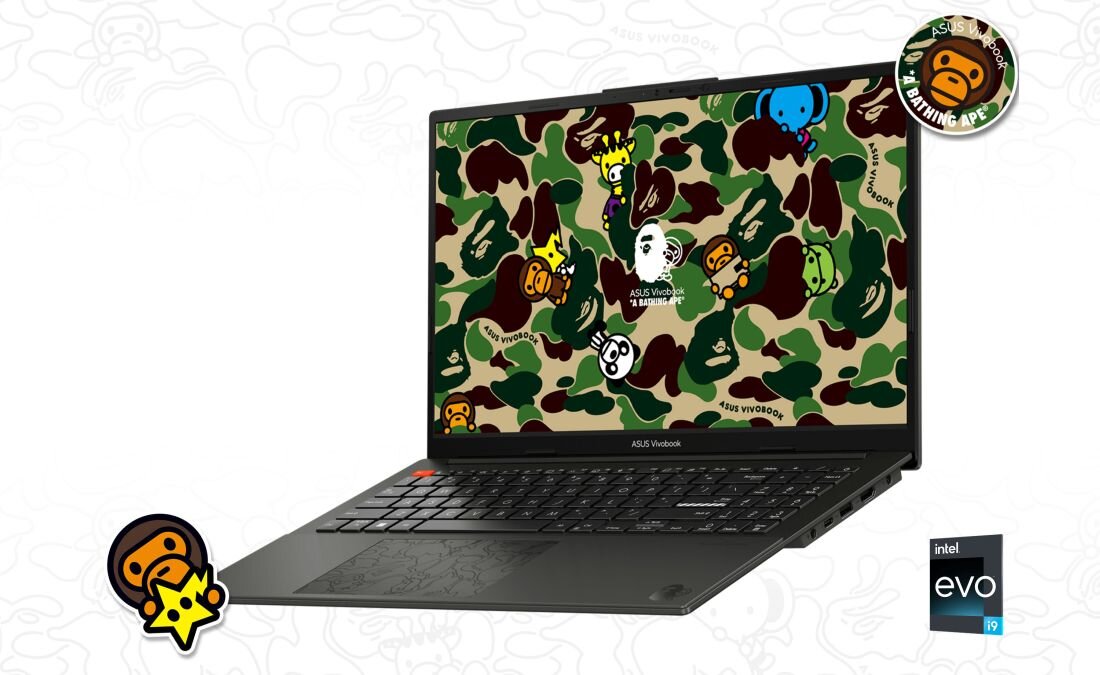 Laptop ASUS VivoBook S BAPE - Intel Core 