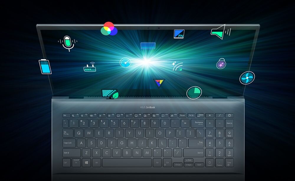 Laptop ASUS Zenbook 15 - MyASUS 