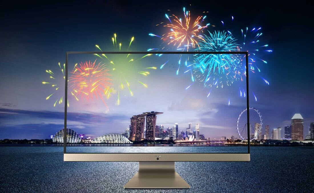 Komputer ASUS M3400WYAK - Baner