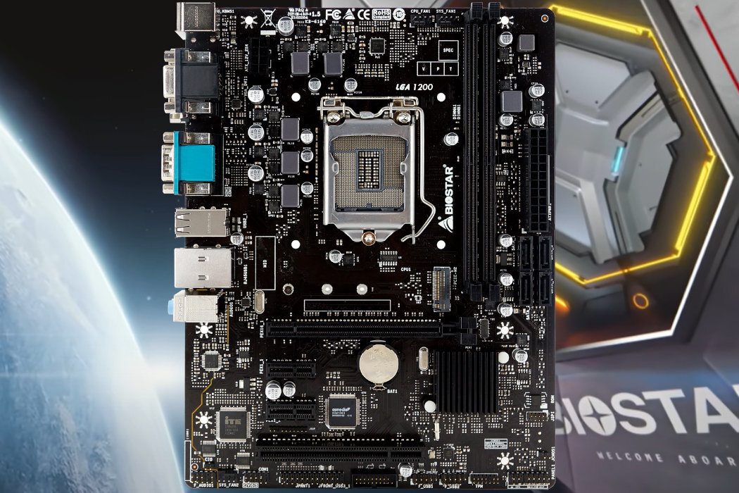 Płyta główna BIOSTAR H410MHG niezawodność wykonanie odporność lan złącza wydajność