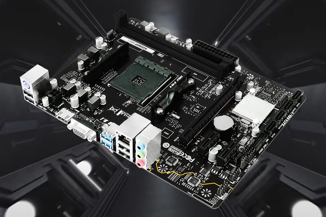 Płyta główna BIOSTAR B450MHP niezawodność wykonanie odporność lan złącza wydajność