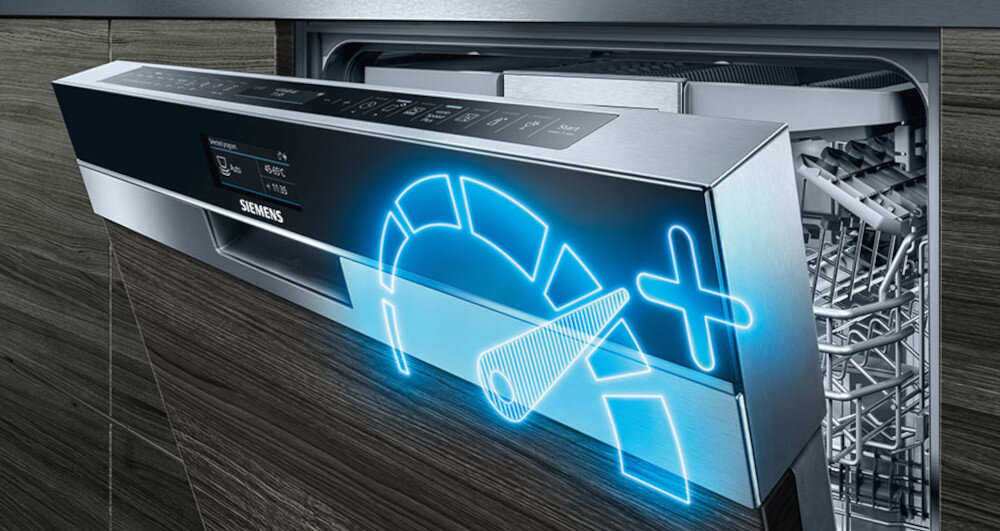 SIEMENS SN63EX14VE varioSpeed ​​plus короткая посудомоечная машина