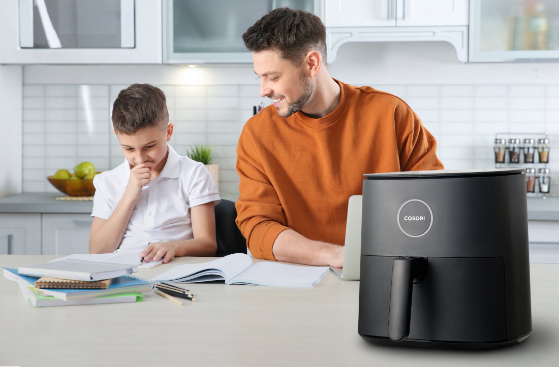 Frytkownica beztluszczowa COSORI Pro CAF-L501-KEUE moc temperayura konstrukcja poziom halasu