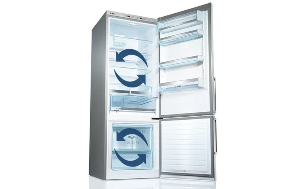 Lodówka BOSCH KGN392XCF No Frost 203cm chlodzenie 2 obiegi