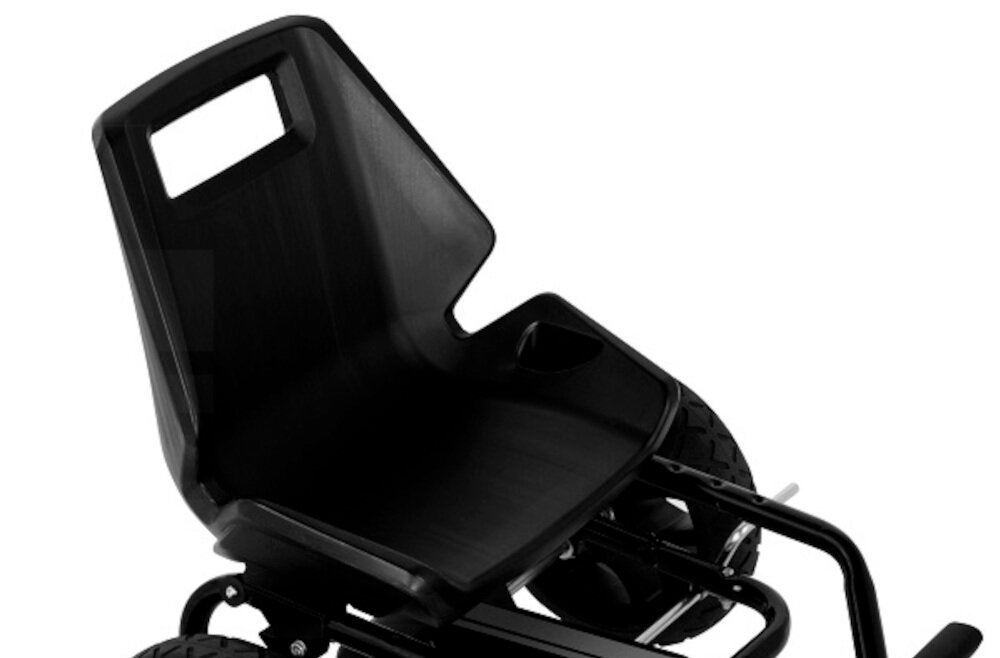 Gokart na pedały KETTLER Kettcar Revolution kubełkowy fotel z 6-stopniową regulacją odległości od kierownicy rośnie razem z dzieckiem maksymalne obciążenie do 60 kg