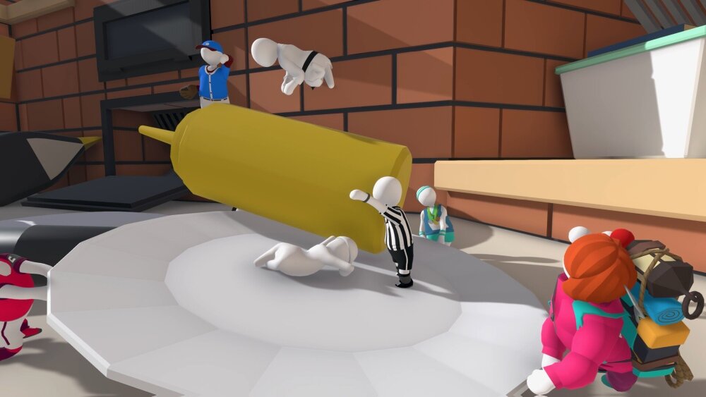 Human: Fall Flat zabawa rozrywka komfort czas wolny krainy przeszkody